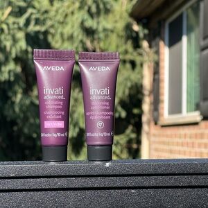 Aveda thickening shampoo + exfoliating conditioner